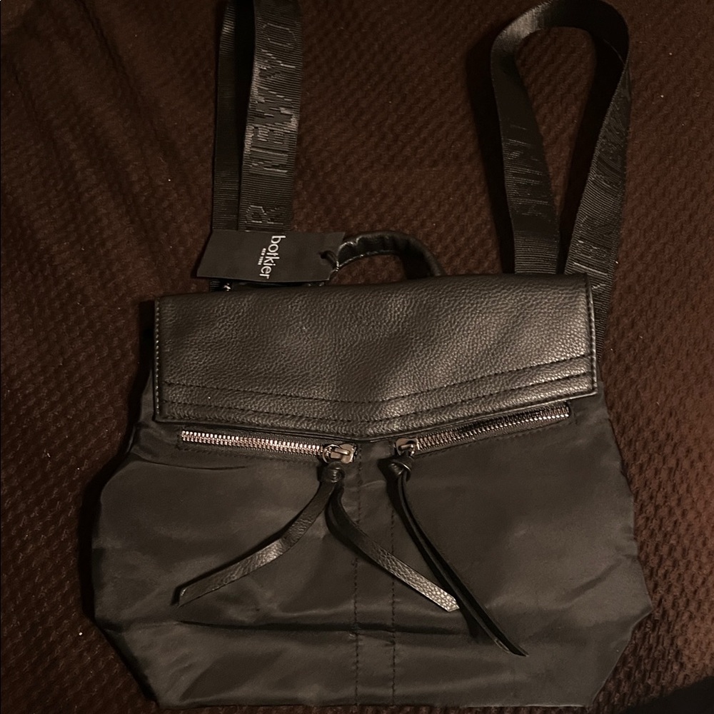 Botkier Black Nylon Backpack